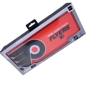 Philadelphia Flyers NHL Lightbox Free Standing Wall Mountable 12 x 5 inches SOAR
